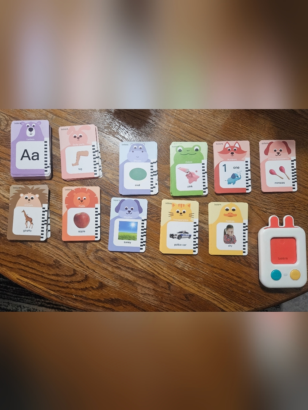 Electronic Flashcard Reader For Toddlers - Picture 1 of 7